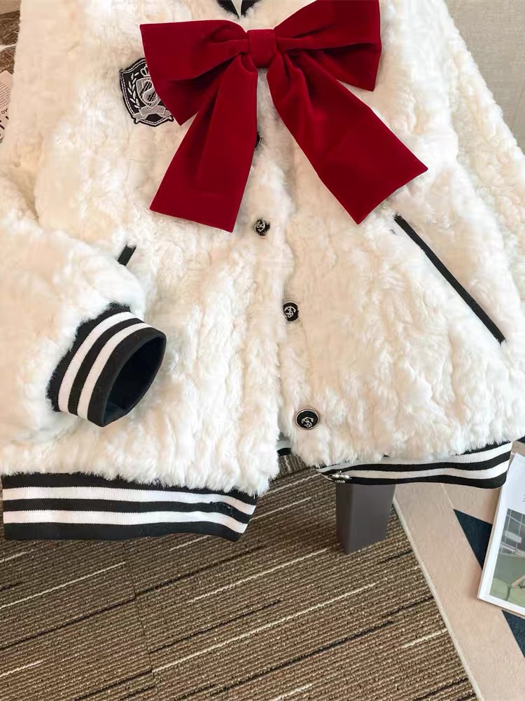 Daddy’s princess fur sweater SSZZ700 images